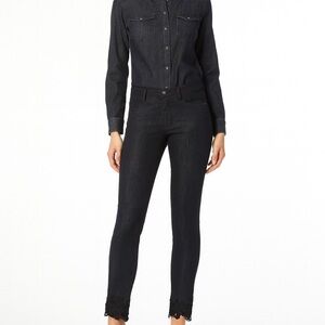Liu Jo Black and Gray Denim Jeans